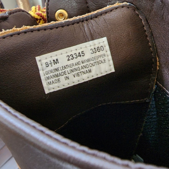 TIMBERLAND LEATHER BOOTS SZ 8.5 - Picture 12 of 14